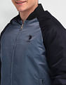 U.S. Polo Assn. Denim Co. Regular Fit Solid Bomber Jacket
