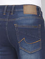 AD by Arvind Skinny Fit Stone Wash Stretch Jeans