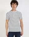 Tommy Hilfiger Striped Slim-Fit Cotton T-Shirt
