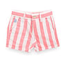 U.S. Polo Assn. Kids Boys Vertical Stripe Cotton Shorts