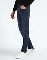 Flying Machine Slash Slim Tapered Dark Wash Jeans