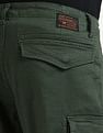 Flying Machine Mid Rise Slim Fit Cargo Pants