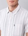 U.S. Polo Assn. Denim Co. Vertical Striped Pure Cotton Shirt