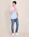 U.S. Polo Assn. Signature Stripe Pique Polo Shirt