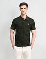 U.S. Polo Assn. Denim Co. Muscle Fit Printed Polo Shirt