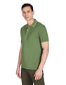 Arrow Sports Solid Compact Cotton Polo Shirt