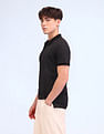 Flying Machine Geometric Regular Fit Polo Shirt