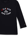 Tommy Hilfiger Kids Boys Monotype Flock Regular T-Shirt