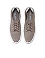 Cole Haan Men Grey Grandpro Rally Laser Cut Sneakers