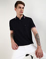 Tommy Hilfiger Tipped Pure Cotton Polo Shirt