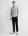 Arrow Sport Heathered Short Sleeve Polo Shirt