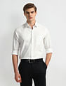 Arrow Manhattan Slim Dobby Textured Shirt