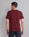 AD by Arvind Pure Cotton Solid T-Shirt