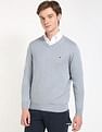Tommy Hilfiger Solid Regular-Fit Cotton Sweater