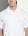 Tommy Hilfiger Solid Cotton Polo Shirt