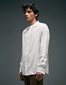 Flying Machine Vertical Striped Regular Fit Shirt