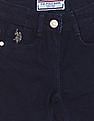 U.S. Polo Assn. Kids Girls Rinsed Bootcut Jeans