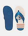 U.S. Polo Assn. Men V-Strap Striped Leon Flip Flops