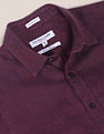 U.S. Polo Assn. Cross Dyed Linen Solid Shirt