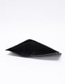 Calvin Klein Solid Black Leather Bi-Fold Wallet