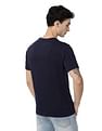 AD by Arvind Crew Neck Graphic Print Cotton T-Shirt