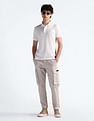 Flying Machine Pique Solid Polo Shirt