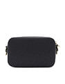 Tommy Hilfiger Textured Black PU Sling Bag