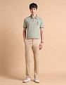 U.S. Polo Assn. Horizontal Striped Slim Fit Polo Shirt