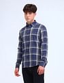 Flying Machine Tartan Checked Regular Fit Shirt