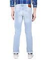 Aeropostale Men Light Blue Ripped Skinny fit Jeans
