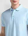 Arrow Textured Regular Fit Polo Shirt