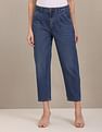 U.S. Polo Assn. Women Slouch Fit Rinsed Jeans