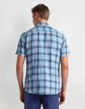 Arrow Sports Short Sleeve Tartan Check Shirt