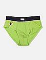 USPA Innerwear Boys Solid Cotton Spandex IKBA Briefs - Pack Of 3