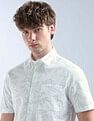 Flying Machine Regular Fit All-Over Printed Shirt