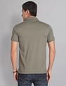 AD by Arvind Wrinkle Resistant Quick Dry Smart Polo Shirt