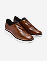 Cole Haan Men Brown 2.ZERØGRAND Lined Laser Wingtip Oxford