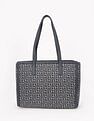 Tommy Hilfiger Logo Blue Polyester Tote Bag