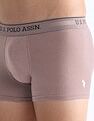 U.S. Polo Assn. Mid Rise Solid OET15 Trunks - Pack Of 3