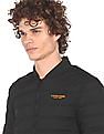 U.S. Polo Assn. Stand Collar Full Zip Solid Bomber Jacket