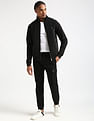 Tommy Hilfiger Zip Through Stand Collar Padded Jacket