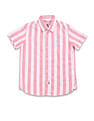U.S. Polo Assn. Kids Boys Vertical Stripe Twill Shirt