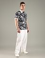 Tommy Hilfiger Printed Regular Fit Cotton Polo T-Shirt