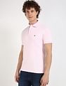Tommy Hilfiger Solid Slim-Fit Cotton Polo Shirt