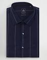 Arrow Manhattan Slim Fit Vertical Striped Shirt