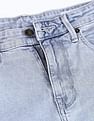Flying Machine Slash Slim Tapered Bleached Jeans