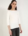Tommy Hilfiger Solid Slim-Fit Cotton T-Shirt