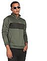 Flying Machine Long Sleeve High Neck Sweatshirt