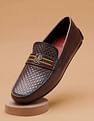 U.S. Polo Assn. Metallic Logo Textured Charles Slip On Shoes