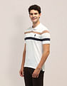 U.S. Polo Assn. Horizontal Striped Slim Fit Polo Shirt